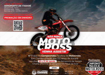 Motores, Rock e Feira da Lua: Itararé recebe etapa paulista de Motocross nos dias 30 e 31