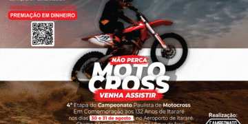 Motores, Rock e Feira da Lua: Itararé recebe etapa paulista de Motocross nos dias 30 e 31