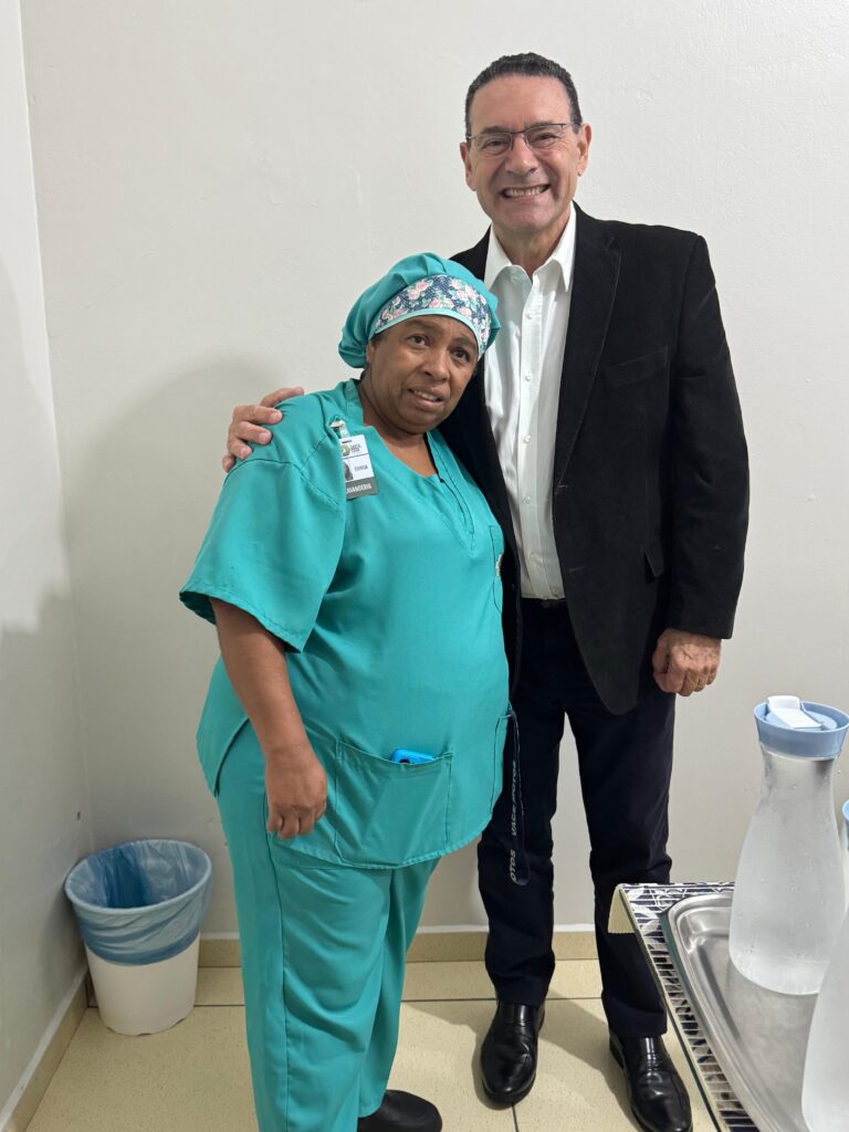 Vitor Lippi visita a Santa Casa de Itararé em 2025