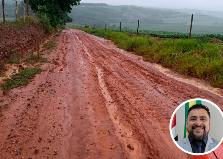 Estrada da Pedra Branca em situação crítica após seis meses de alerta ignorado pelo vereador Peneira
