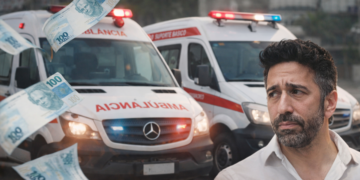 Imagem de apoio sobre o aumento dos gastos com ambulâncias em Itararé e a pressão política sobre a gestão João Fadel Filho.