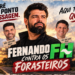 Arte da Folha Sudeste sobre a disputa para deputado estadual em Itararé, com Fernando FH em destaque e a frase “Itararé não é ponto de passagem”