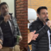 João Fadel em confraternização privada em Apiaí durante situação de emergência em Itararé